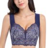 Aire Ultimate Lift Stretch Full-Figure Seamless Lace Cut-Out Bra
