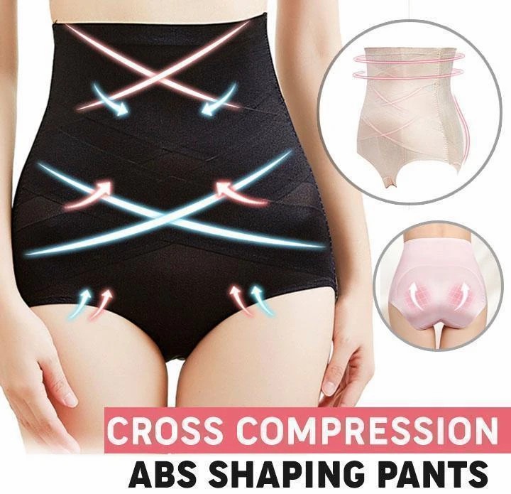 Cross Compression Abs Shaping Pants - Buy Today Get 75% Discount