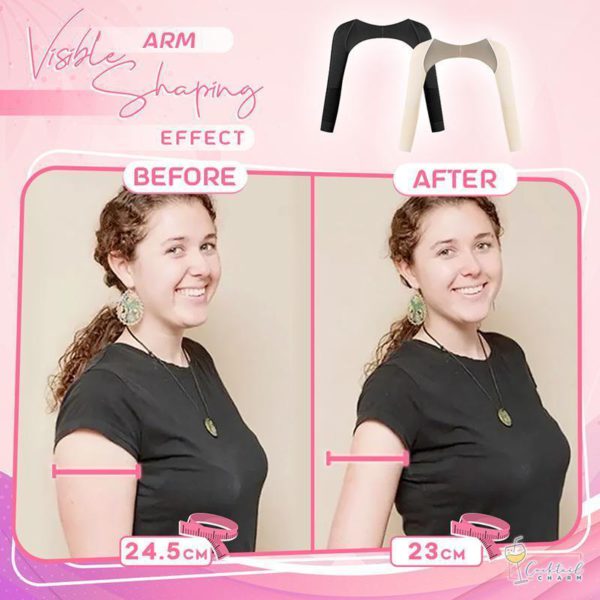 MaxiCurve™ Posture Support Slimming Mouwen
