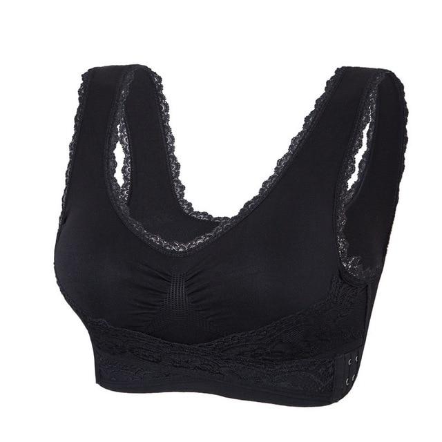 Adjustable Front Strap Push-Up Lace Bra - Buy Today Get 75% Discount ...