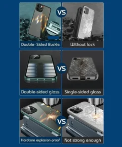 Double-Sided Buckle iPhone Case