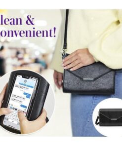 Clean and Safe Touch Screen Wallet