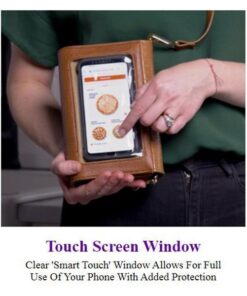 Puhas ja turvaline puutetundliku ekraaniga rahakott