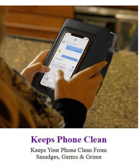 Clean and Safe Touch Screen Wallet