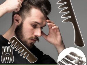 Professional Slick-back Grooming Comb