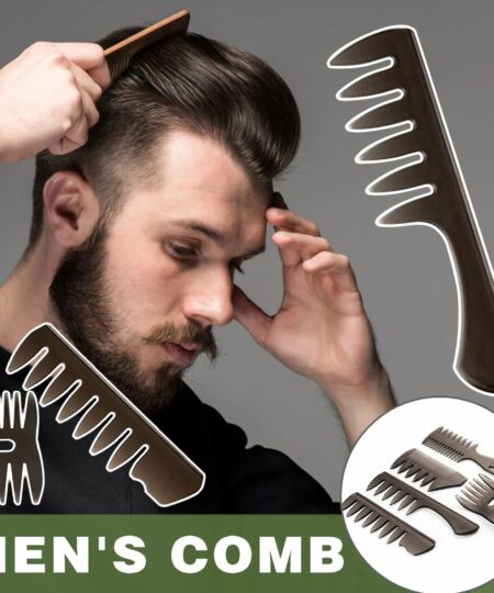 Professional Slick-back Grooming Comb