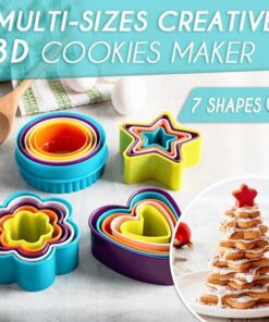 Multi-Sizes Creative 3D Cookies Maker