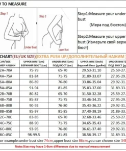 MangoLift Luxelift Strapless Front Push Up Bra