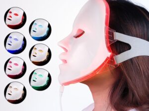 Kabuki LED Light Mask For Luxury Spa Treatment