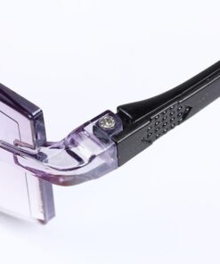 FoldFlat Sapphire High Hardness Anti-Blue Progressive Far And Near Dual-Use Reading Glasses