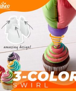 Bakeo™ Tri-Color Pastry Nozzle