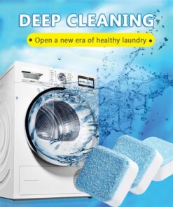 Wash Warrior Antibacterial Washing Tablets Deep Cleaning Machine Cleaner
