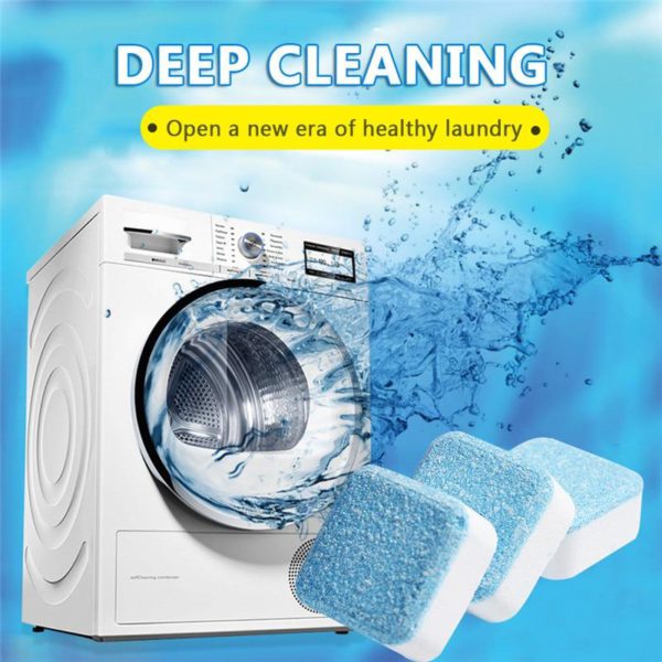 Wash Warrior Antibacterial Washing Deep Cleaning Tablets Machine Cleaner