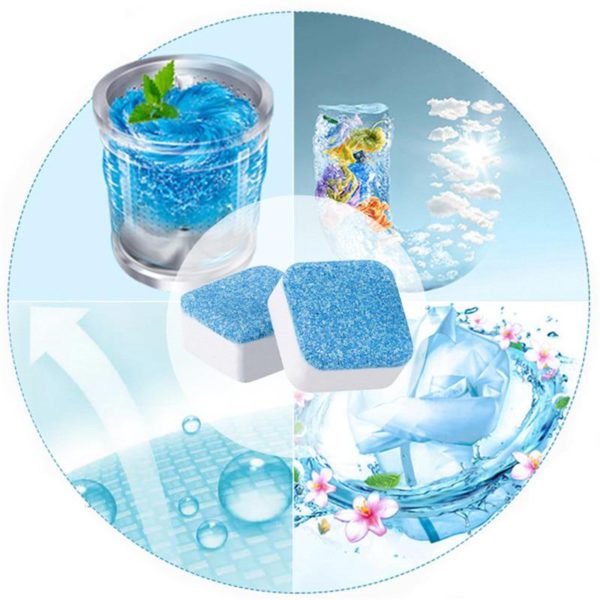 Wash Warrior Antibacterial Washing Дълбоко почистващи таблетки Препарат за почистване на машини