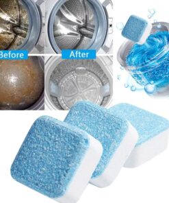 Pastilhas de limpeza profunda antibacterianas Wash Warrior para máquina de limpeza