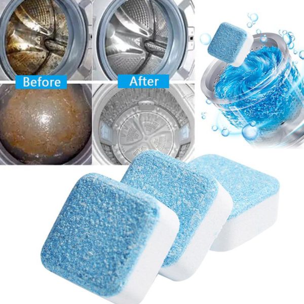 Wash Warrior Antibacterial Washing Deep Cleaning Tablets Засіб для чищення машин