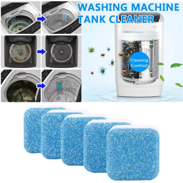 Wash Warrior Antibakteriell tvätt Djuprengöringstabletter Maskinrengöring