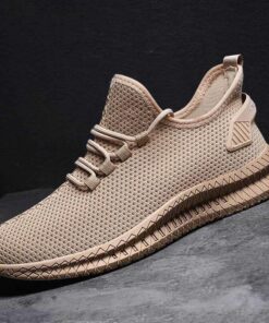 2021 Mesh Vulcanized Shoes para sa Mga Lalaki Glitch Needle Sneakers
