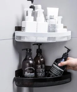 Punchless Triangle Wall Corner Shelf