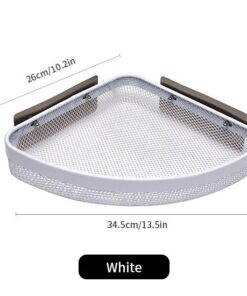 Punchless Triangle Wall Corner Shelf