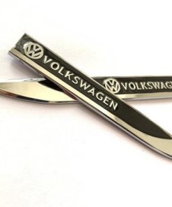 Leaf Metal Car Sticker(2PCS)