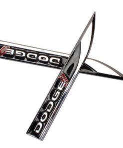 Leaf Metal Car Sticker(2PCS)