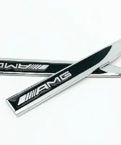 Leaf Metal Car Sticker(2PCS)