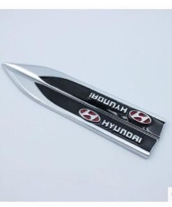 Leaf Metal Car Sticker(2PCS)