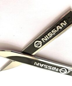 Leaf Metal Car Sticker(2PCS)