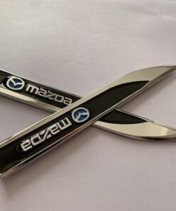 Leaf Metal Car Sticker(2PCS)