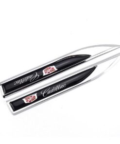 Leaf Metal Car Sticker(2PCS)