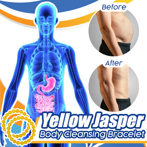 Cleansing Bracelet Yellow Jasper Bracelet Reiki Healing Crystal Healing Stone