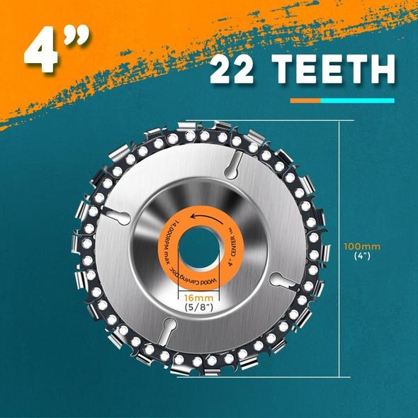 MaxGrinder™ 22 Teeth Saw Wood Angle Grinder Disc