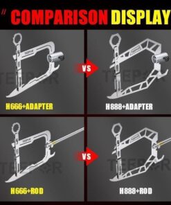 Teepor® - Multi-Purpose Dock Hook - Diamond shape + Rod