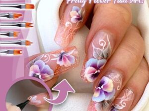[PROMO 30% OFF] EZ Petal Flower Nail Art Brush Pen