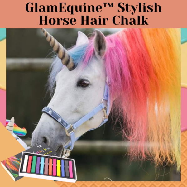 [PROMO 30% OFF] GlamEquine™ Stylish Horse Hair Chalk