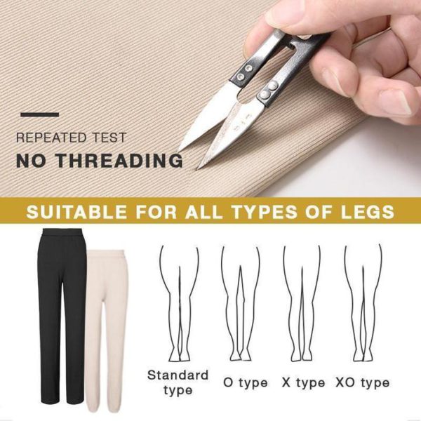 Sueea®【Mors Dagskampagne-50 % rabat】Ice Silk Bukser med brede ben til kvinder