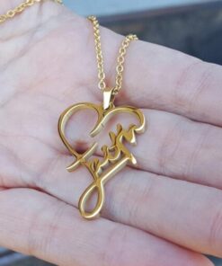 Faith Heart Necklace