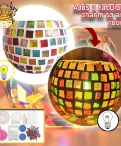 DIY Mosaic Candle Holder Kit