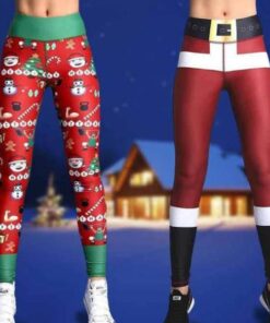 PrettyFAB Christmas Leggings
