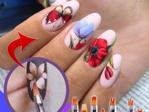 [PROMO 30% OFF] EZ Petal Flower Nail Art Brush Pen