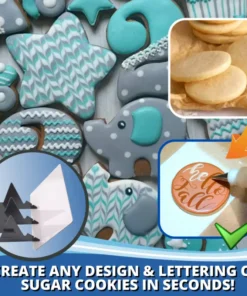 [Promo 30%] InstaTransfer™ Cookie Painting Projector