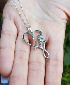 Faith Heart Necklace