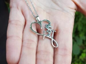 Faith Heart Necklace