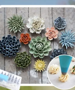 [PROMO 30%] Craftie™ 3D Clay Floral Painting Nozzles