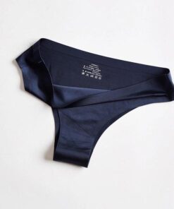 M-3XL Ultra-thin Ice Silk Seamless Panties