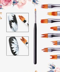 [PROMO 30% OFF] EZ Petal Flower Nail Art Brush Pen