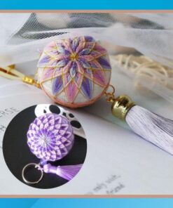 [PROMO 30% OFF] Craft+ DIY Temari Keychain Ball Kit