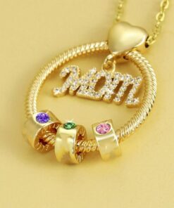 Birthstone Necklace For Mother