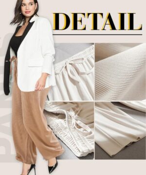 Sueea®【Promocija za materinski dan-50 % CENEJE】Ženske široke hlače Ice Silk
